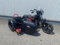 Harley Davidson Rocker FXCW mit V-Triebwerk Beiwagen
